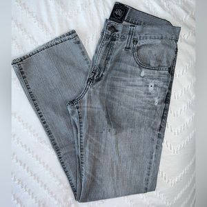 Rock & Republic men’s distressed jeans, straight leg —sz‎ 34x34